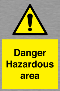 WV7893: Danger Hazardous area