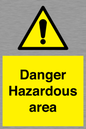 WV7893: Danger Hazardous area