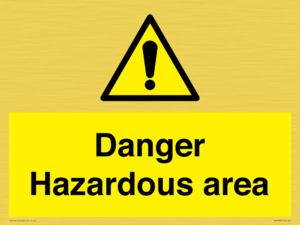 WV7893: Danger Hazardous area
