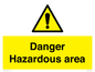 WV7893: Danger Hazardous area