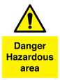 WV7893: Danger Hazardous area
