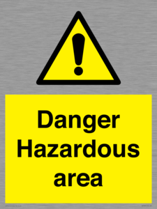 WV7893: Danger Hazardous area