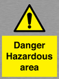 WV7893: Danger Hazardous area