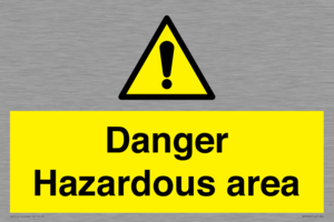 WV7893: Danger Hazardous area