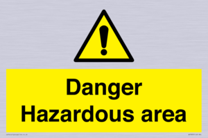 WV7893: Danger Hazardous area