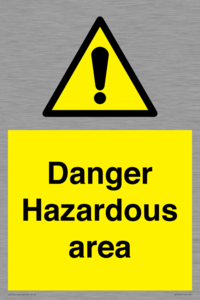 WV7893: Danger Hazardous area