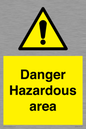 WV7893: Danger Hazardous area