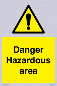 WV7893: Danger Hazardous area