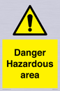 WV7893: Danger Hazardous area
