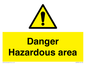 WV7893: Danger Hazardous area
