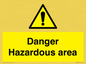 WV7893: Danger Hazardous area