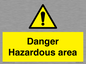 WV7893: Danger Hazardous area