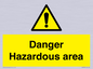 WV7893: Danger Hazardous area