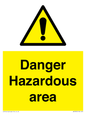 WV7893: Danger Hazardous area