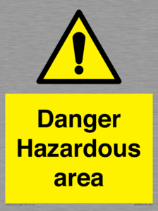 WV7893: Danger Hazardous area