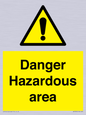 WV7893: Danger Hazardous area