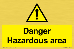 WV7893: Danger Hazardous area