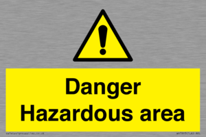 WV7893: Danger Hazardous area