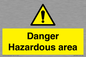 WV7893: Danger Hazardous area