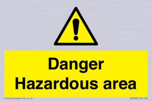 WV7893: Danger Hazardous area