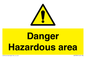 WV7893: Danger Hazardous area