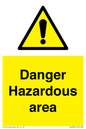 WV7893: Danger Hazardous area