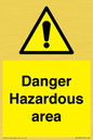 WV7893: Danger Hazardous area