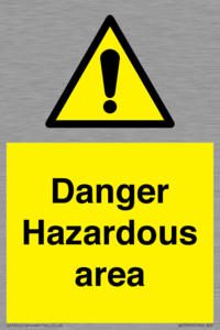 WV7893: Danger Hazardous area