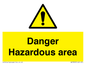 WV7893: Danger Hazardous area