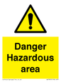 WV7893: Danger Hazardous area