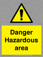 WV7893: Danger Hazardous area