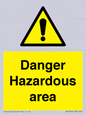 WV7893: Danger Hazardous area