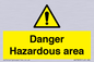 WV7893: Danger Hazardous area