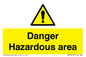 WV7893: Danger Hazardous area