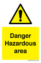 WV7893: Danger Hazardous area