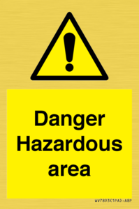 WV7893: Danger Hazardous area