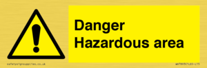 WV7893: Danger Hazardous area