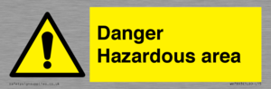 WV7893: Danger Hazardous area