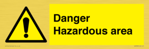 WV7893: Danger Hazardous area