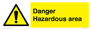 WV7893: Danger Hazardous area