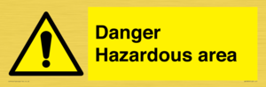 WV7893: Danger Hazardous area