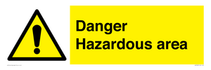 WV7893: Danger Hazardous area