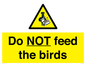 WV7943: Do NOT feed the birds