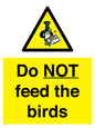 WV7943: Do NOT feed the birds