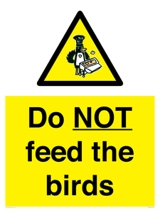 WV7943: Do NOT feed the birds