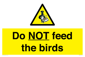 WV7943: Do NOT feed the birds