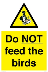 WV7943: Do NOT feed the birds