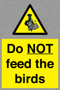 WV7943: Do NOT feed the birds