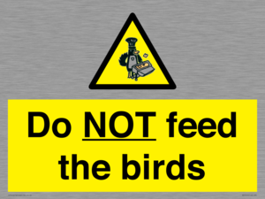 WV7943: Do NOT feed the birds