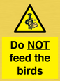 WV7943: Do NOT feed the birds